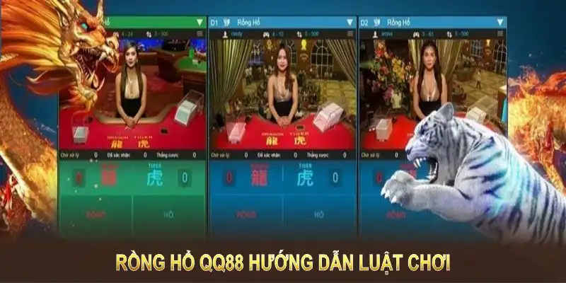 Rồng Hổ QQ88 hướng dẫn luật chơi rõ giúp người mới nắm bắt nhanh